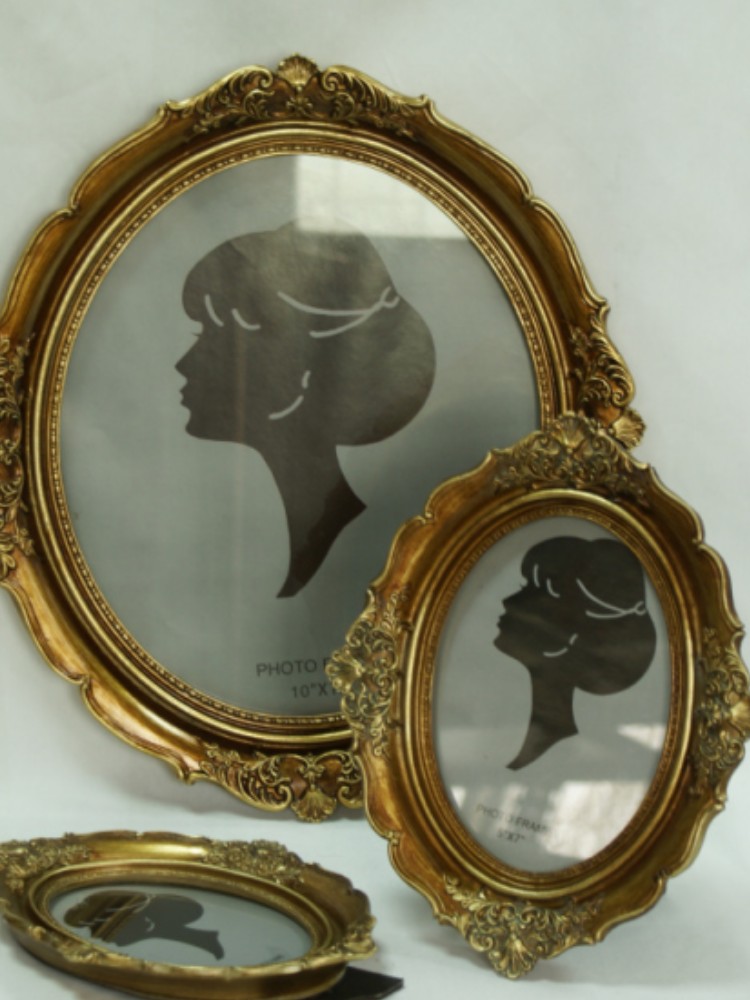 Resin Art For Photo Frame - Oval Decoration Photo Frame Living Room