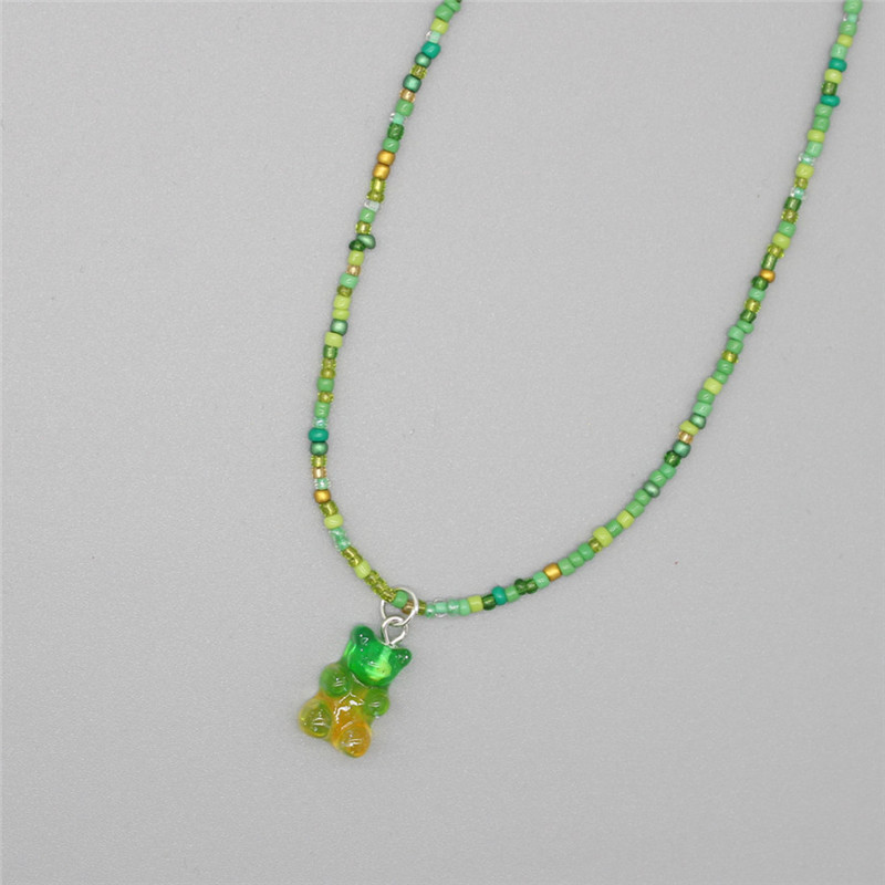 New Bohemia Korean Lover Color - Resin Art Necklace review and price