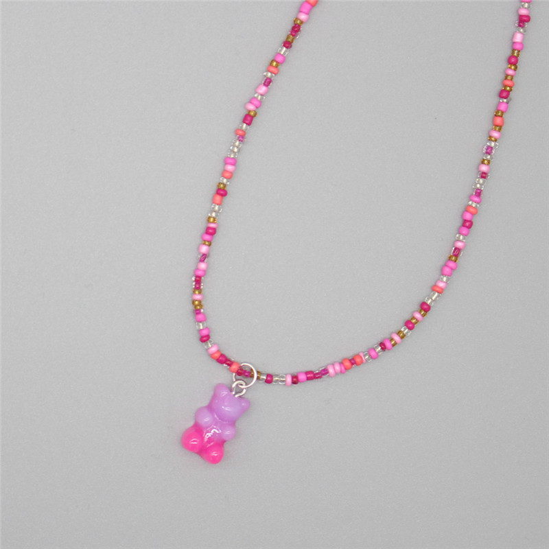 New Bohemia Korean Lover Color - Resin Art Necklace review and price