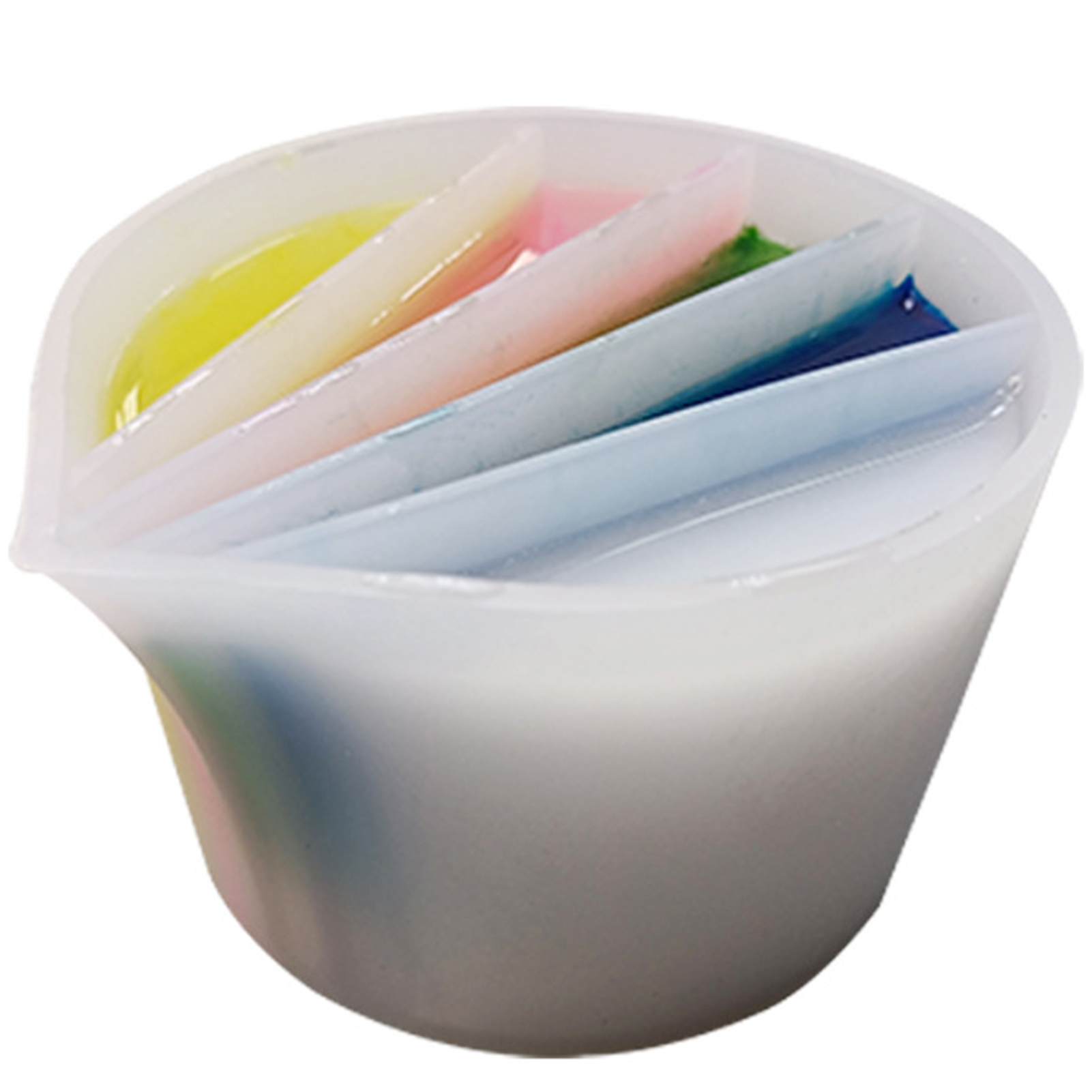 Silicone Split Mixing Cups wit - Resin Art Pouring review and price