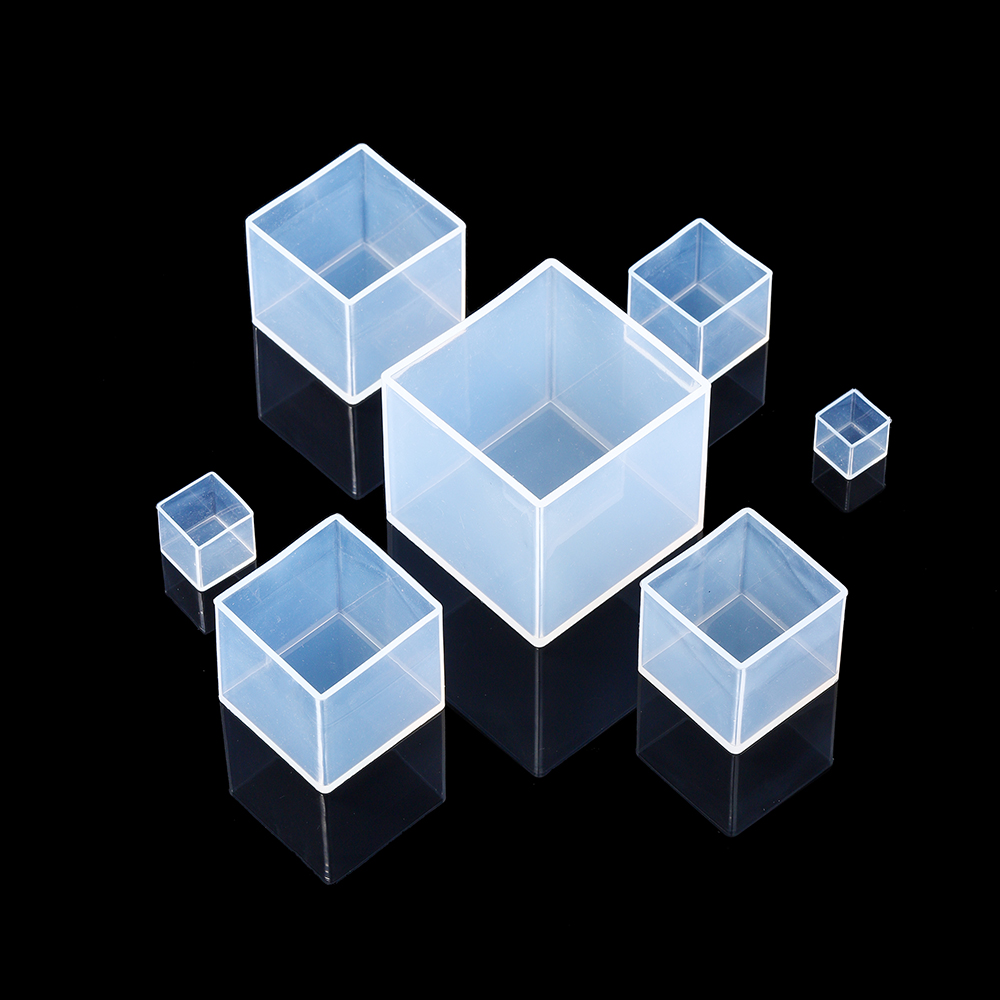 Clear Silicone Cube Molds Larg - Resin Art Cube review and price