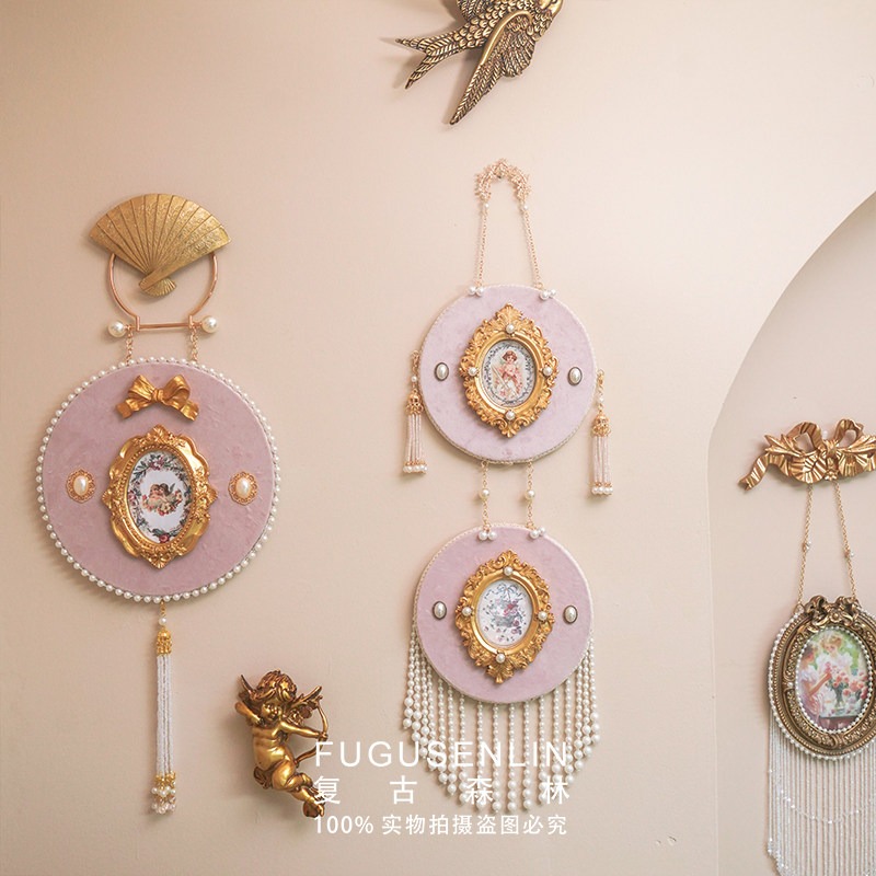 Retro European Pink Velvet Emb - Resin Art For Photo Frame review and price