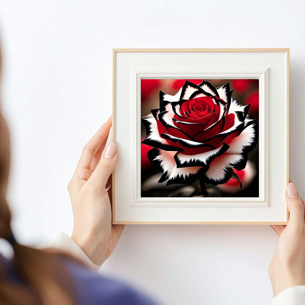 HUACAN 1pcs Diamond Painting R - Resin Art Rose Petals review and price