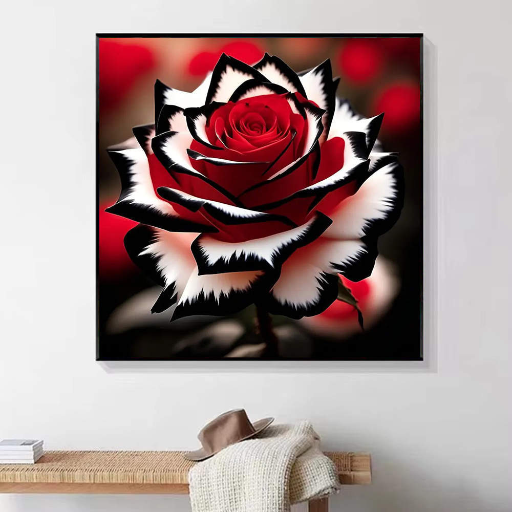 HUACAN 1pcs Diamond Painting R - Resin Art Rose Petals review and price