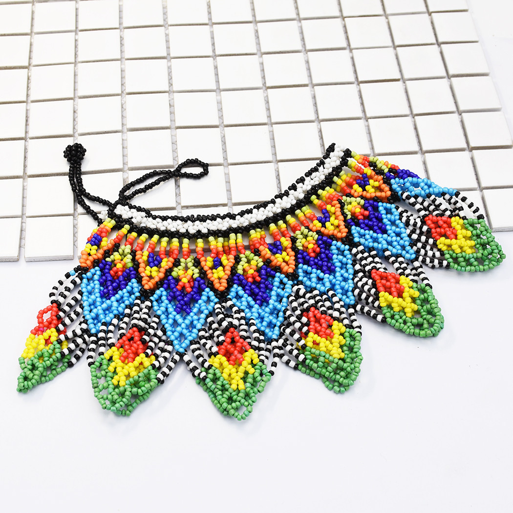 Handmade Multicolor Resin Seed - Resin Art Necklace review and price