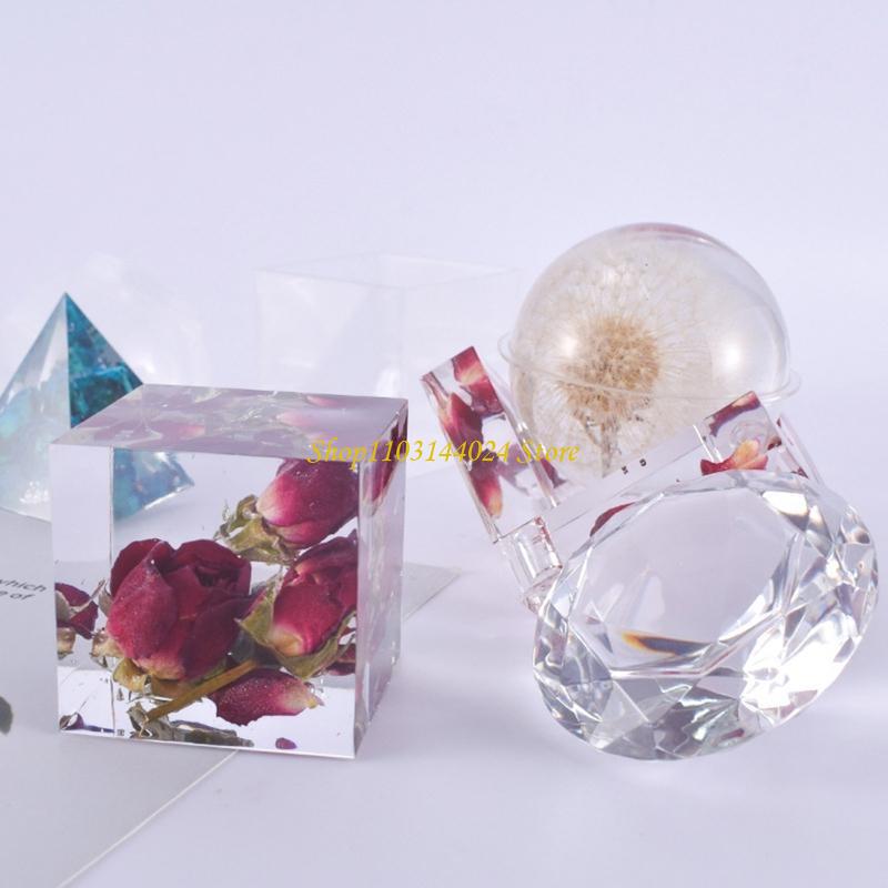 N5KE Cube Silicone Molds Epoxy - Resin Art Cube review and price
