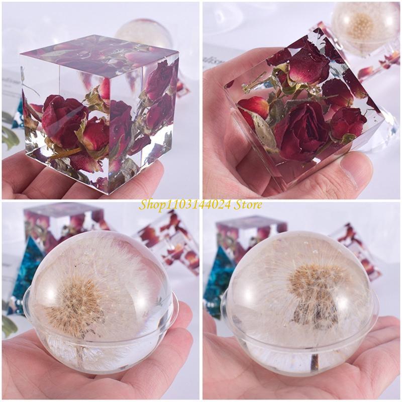N5KE Cube Silicone Molds Epoxy - Resin Art Cube review and price