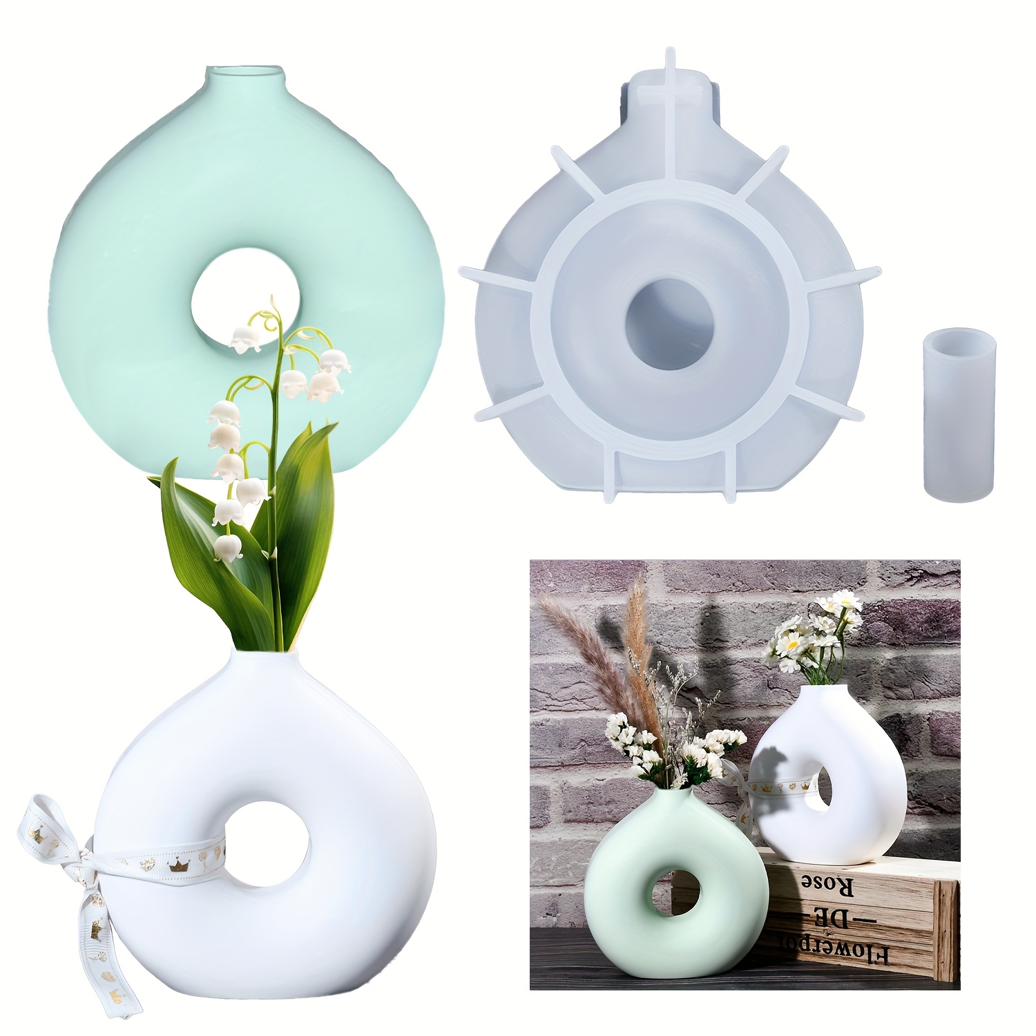 1 DIY Round Vase Silicone Moul - Resin Art Workshop review and price