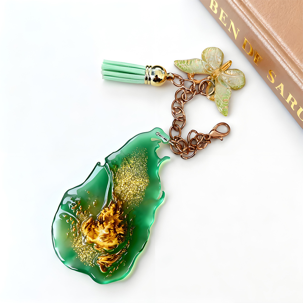 Sri Lanka Map Mold Pendant Key - Resin Art A Keychain review and price