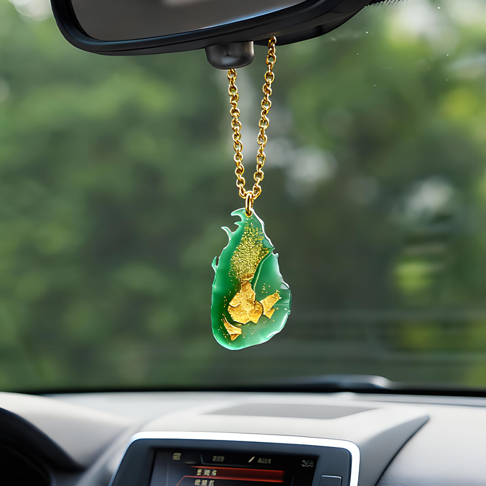 Sri Lanka Map Mold Pendant Key - Resin Art A Keychain review and price