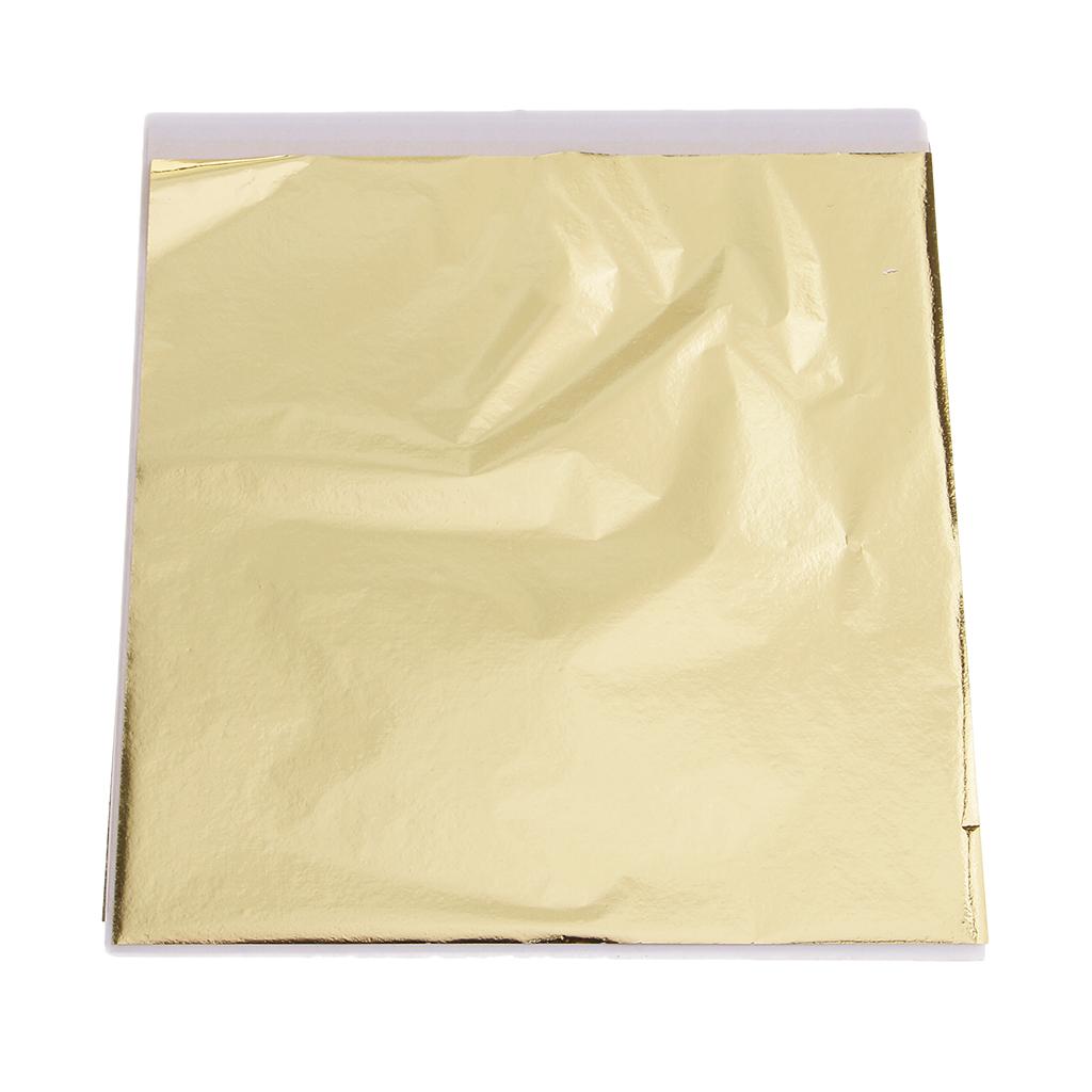 100x 14cm Gold Leaf Sheets Gil - Gold Leaf Foil review and price