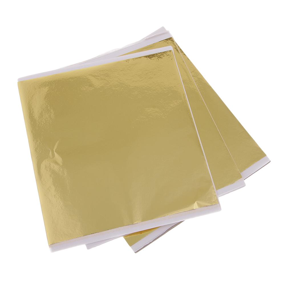 100x 14cm Gold Leaf Sheets Gil - Gold Leaf Foil review and price