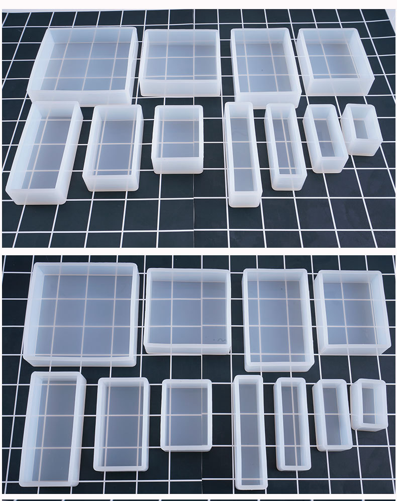 1PC Cube Cuboid Pendant DIY Ne - Resin Art Cube review and price