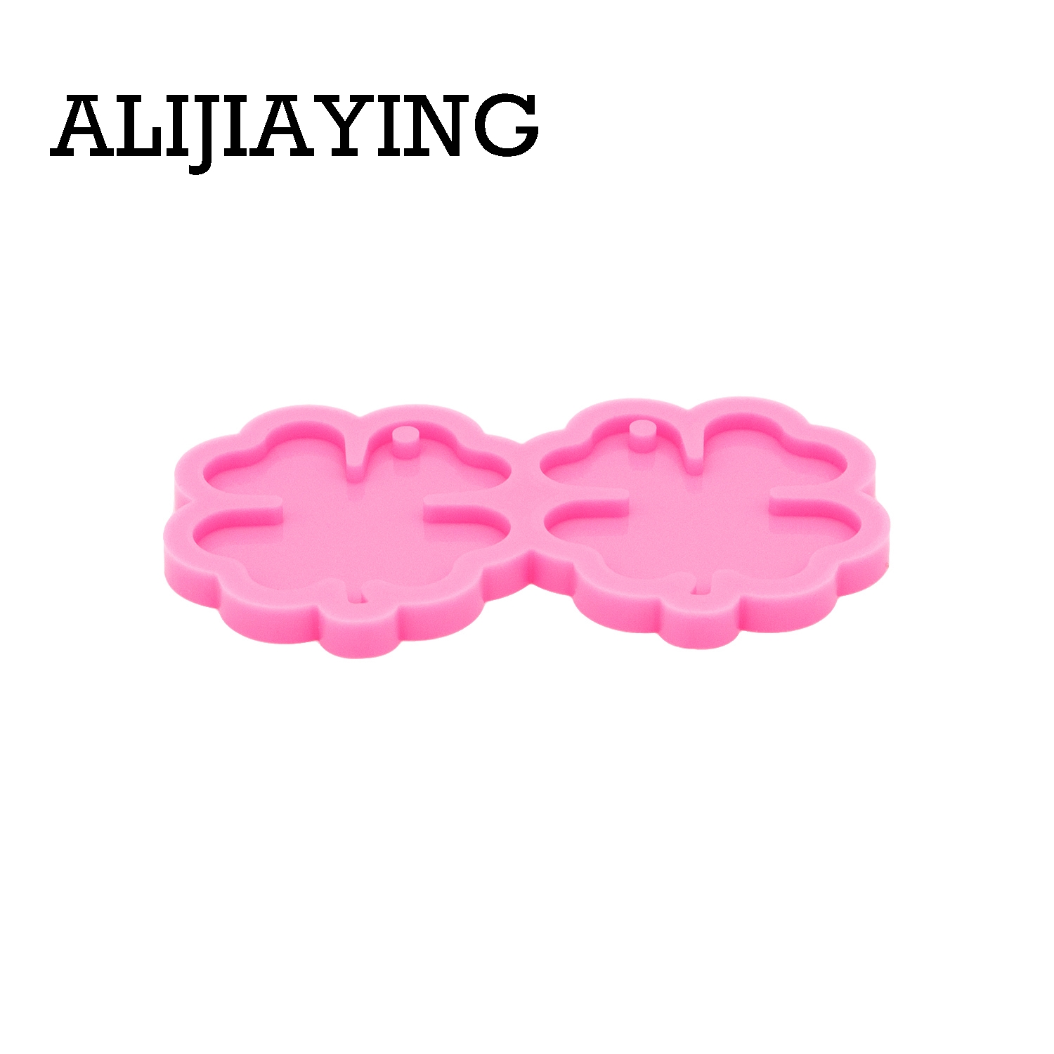 DY0549 Smooth Art Design Palm  - Resin Art Earrings Design review and price