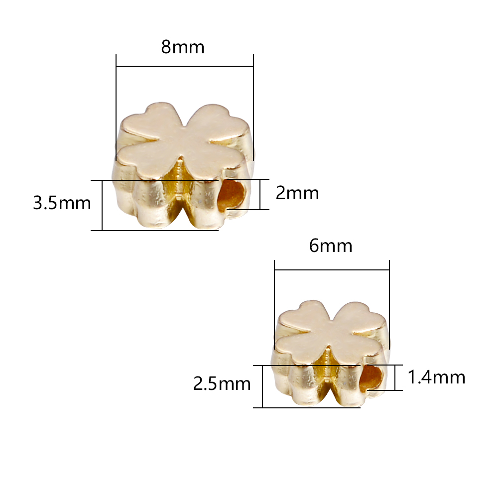 100-200Pcs Four Leaf Clover CC - Gold Leaf Foil review and price