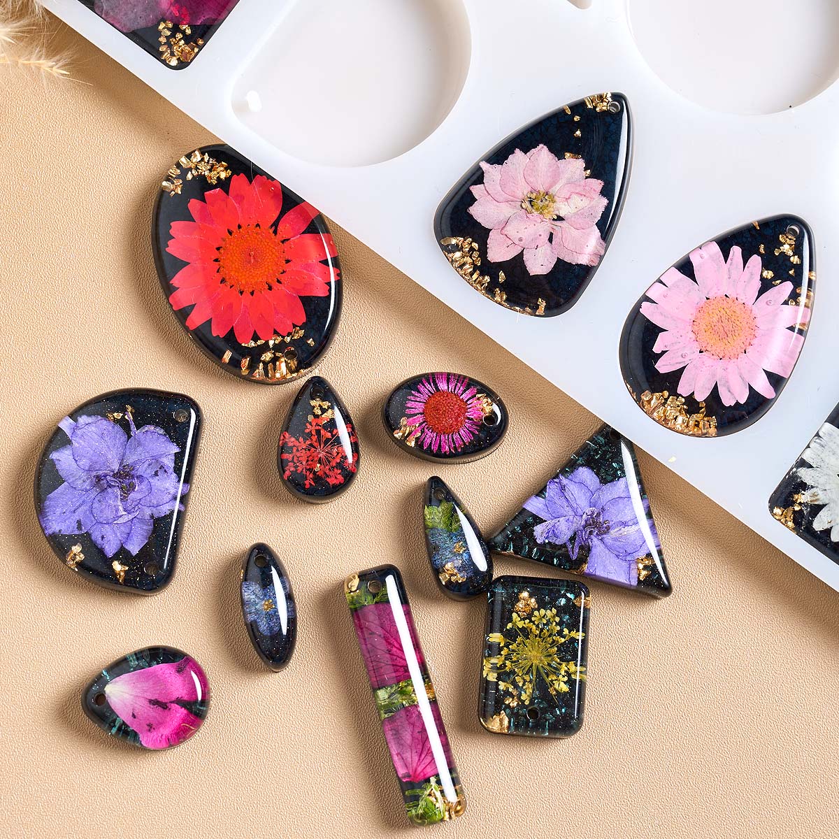 Time Stone Pendant Silicone Mo - Resin Art A Keychain review and price