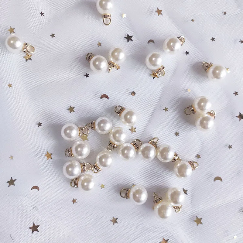 30Pcs Round Pearl Diamond Pend - Resin Art Gift For Wedding review and price
