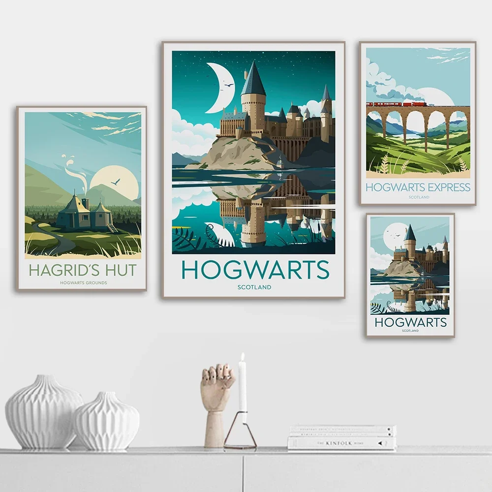 Film Aesthetics Wall Art Hogwa - Resin Art Wall Decor review and price