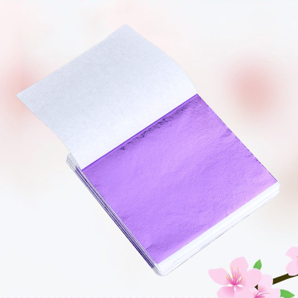 50Pcs 8x8.5cm Gold Leaf Sheets - Gold Leaf Foil review and price