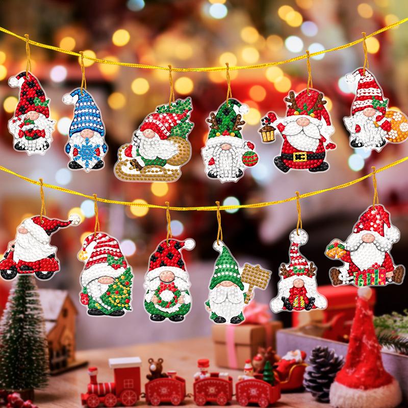 Christmas Art Painting Pendant - Resin Art A Keychain review and price