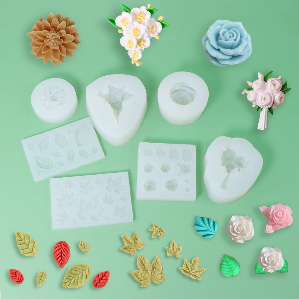 Rose Petal Silicone Soap Mold  - Resin Art Rose Petals review and price