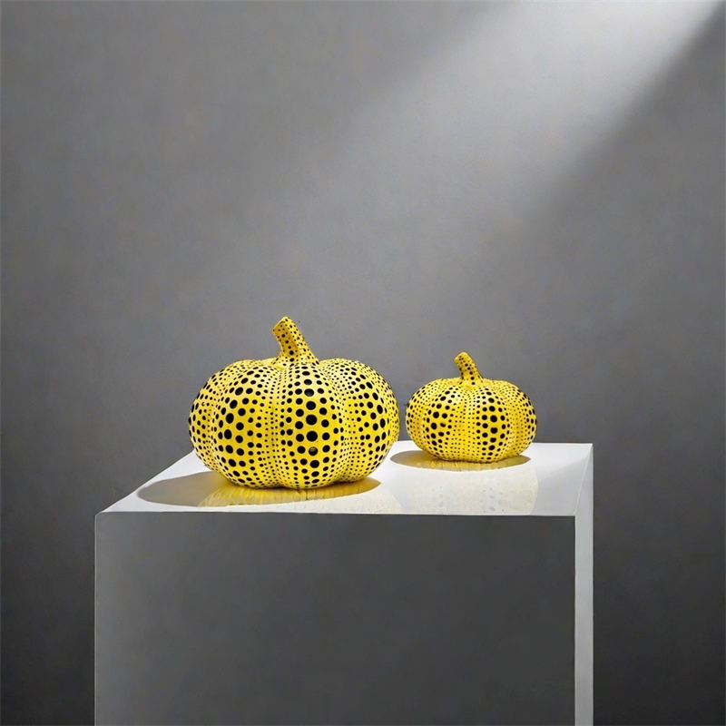 Yellow Pumpkin Resin Pigeon Ow - Resin Art Gift For Wedding review and price