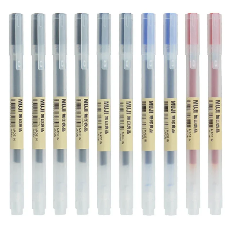 10-30Pcs/Set 0.38/0.5mm Gel pe - Muji Stationery Gel Pen review and price