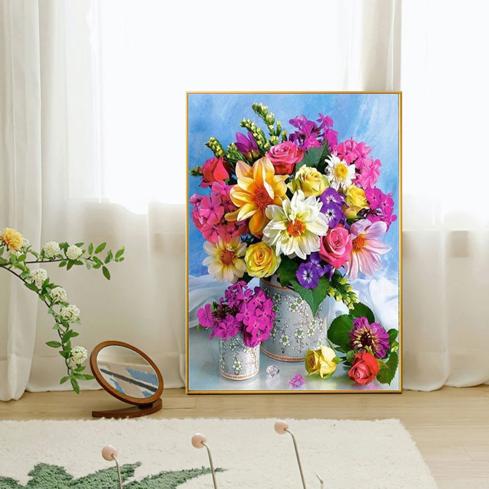 Full Diamond Mosaic Flower 5D  - Resin Art Wall Decor review and price