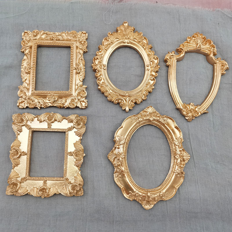 Mini gold small photo frame sh - Resin Art For Photo Frame review and price