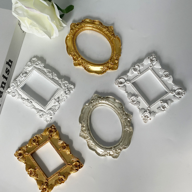 Mini gold small photo frame sh - Resin Art For Photo Frame review and price
