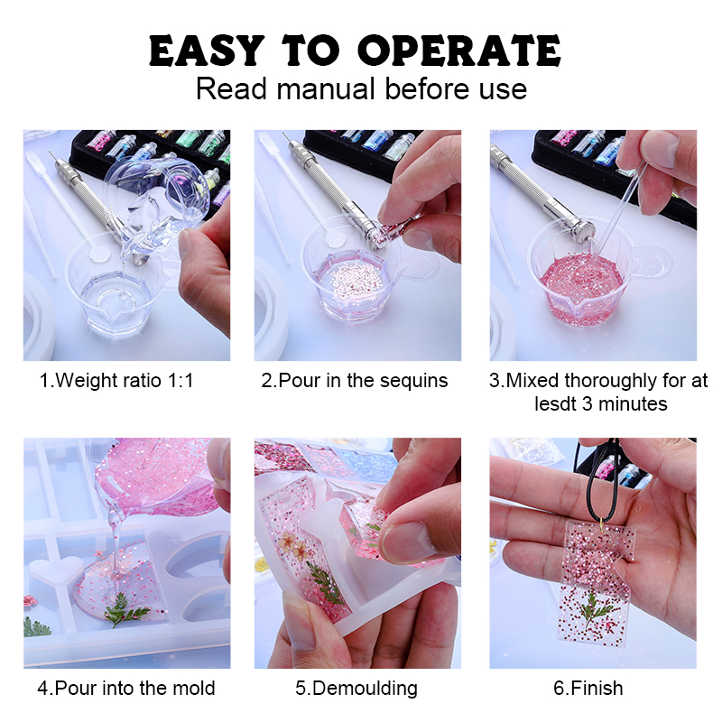Epoxy Resin Silicone Molds Sta - Resin Art A Keychain review and price