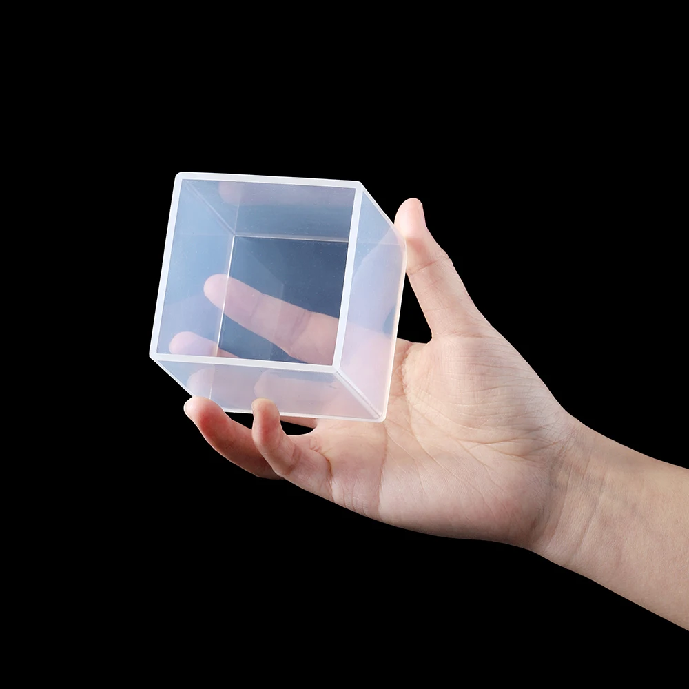 Clear Silicone Cube Molds Larg - Resin Art Cube review and price