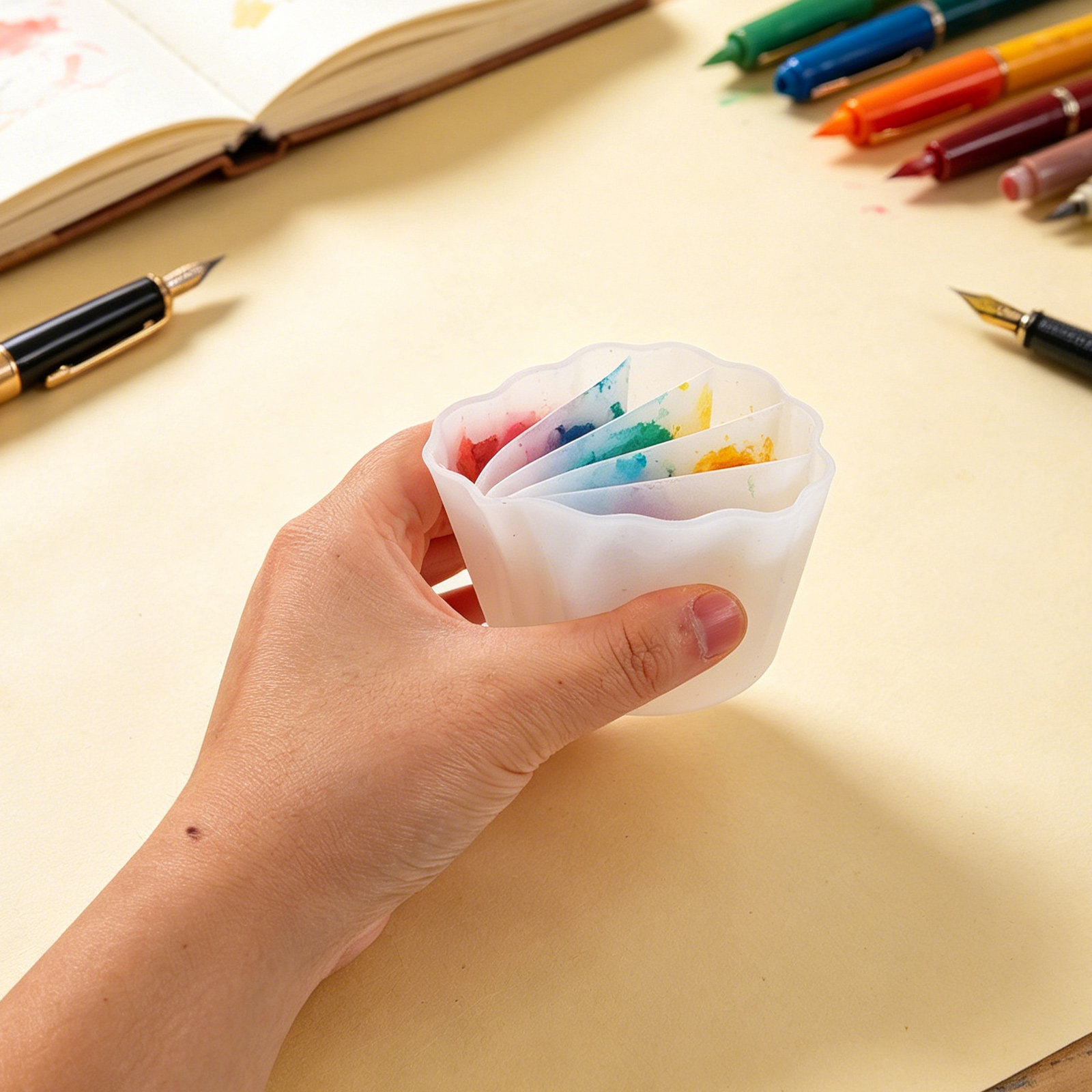 4Pcs Silicone Split Cups for P - Resin Art Pouring review and price