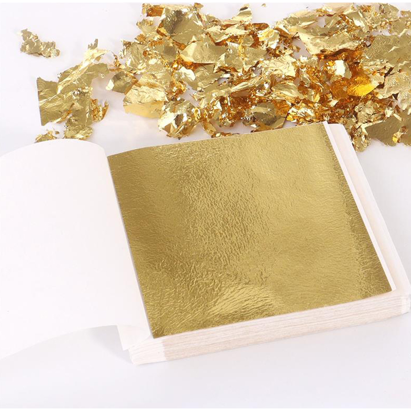200Pcs Golden Leaf Foil Leaf S - Gold Leaf Foil review and price