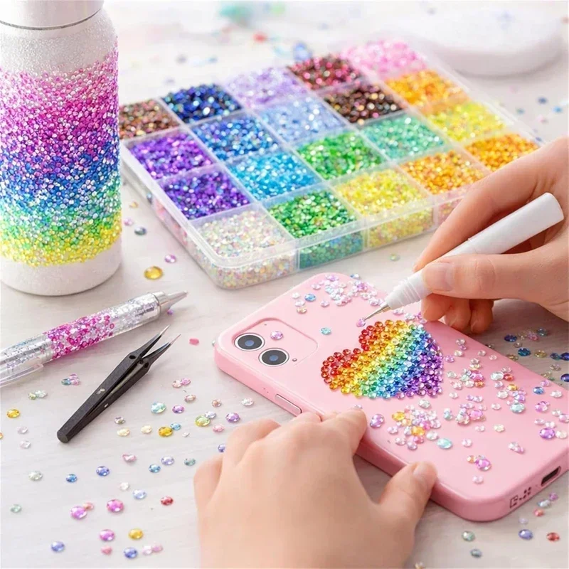 3mm Color Diy Resin Rhinestone - Resin Art For Photo Frame review and price