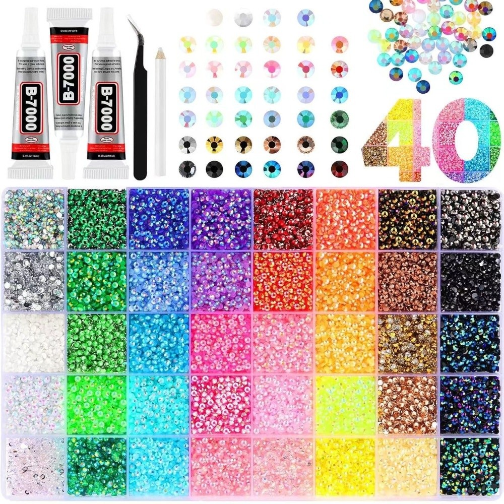 Multicolor Resin Rhinestone Ki - Resin Art Workshop review and price