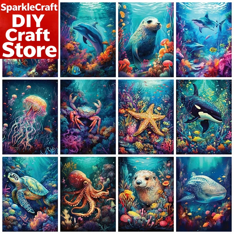 1PC frameless  Full Square Rou - Resin Art Wall Decor review and price