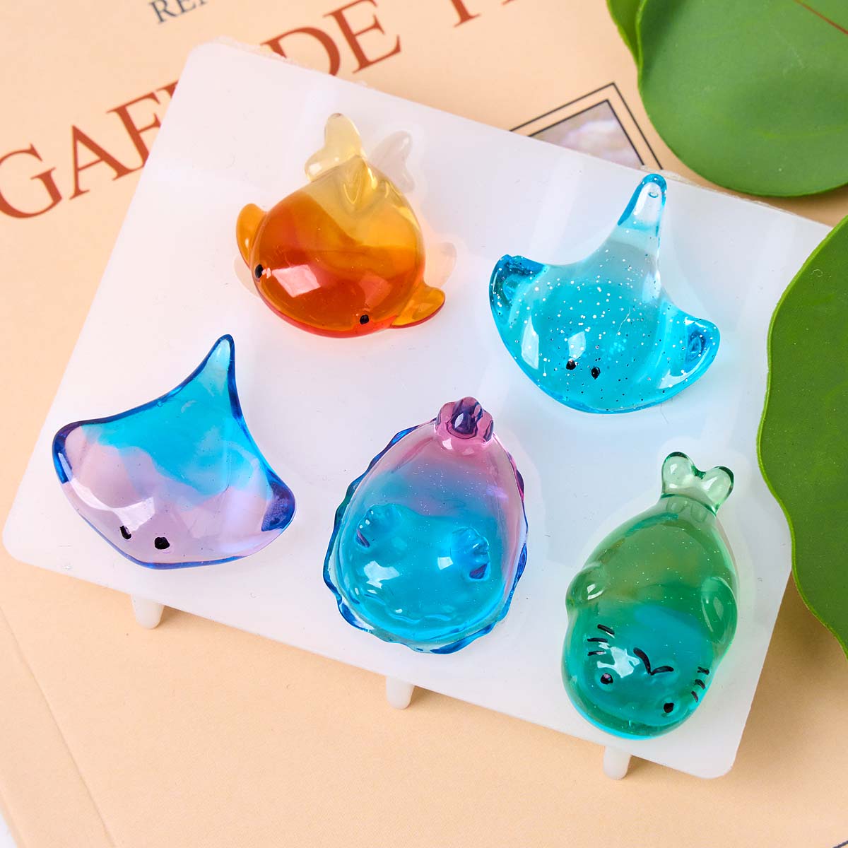 3D Healing Kawaii Manta Ray Wh - Resin Art A Keychain review and price