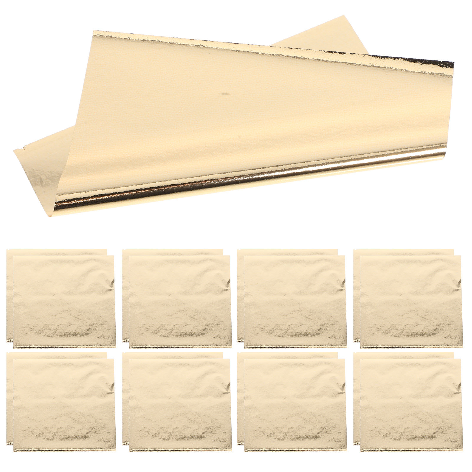 100Pcs Craft Foil Sheets Imita - Gold Leaf Foil review and price