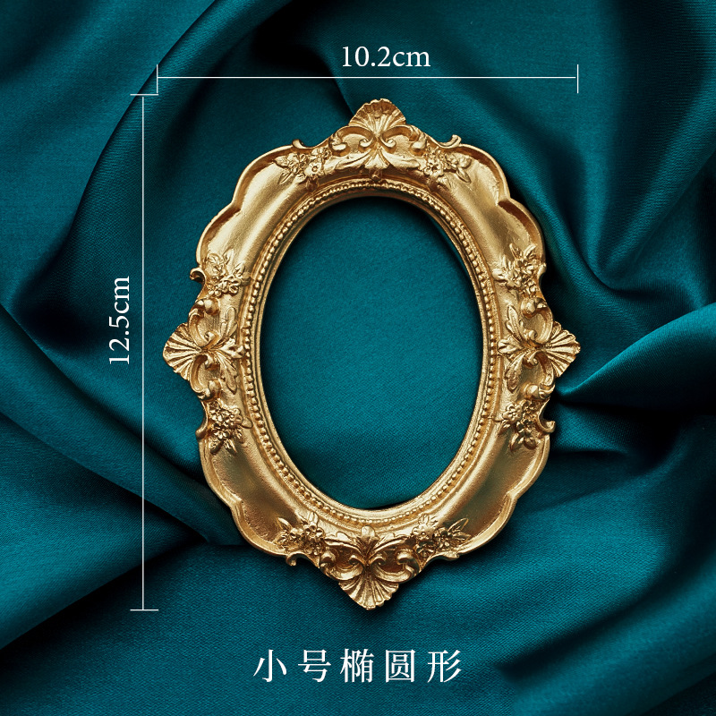 Golden Retro Photo Frame Nail  - Resin Art For Photo Frame review and price