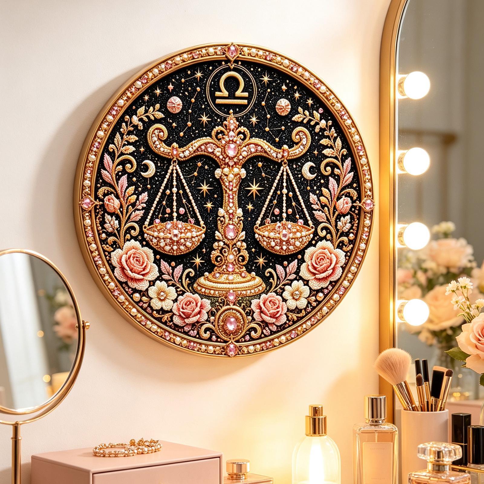 12 Zodiacs Signs Pearl Art Kit - Resin Art Wall Decor review and price