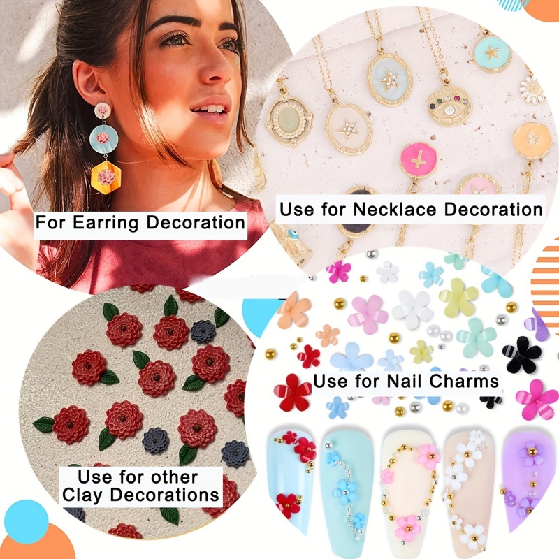 Suitable for Resin Jewelry、Ear - Resin Art Earrings Design review and price