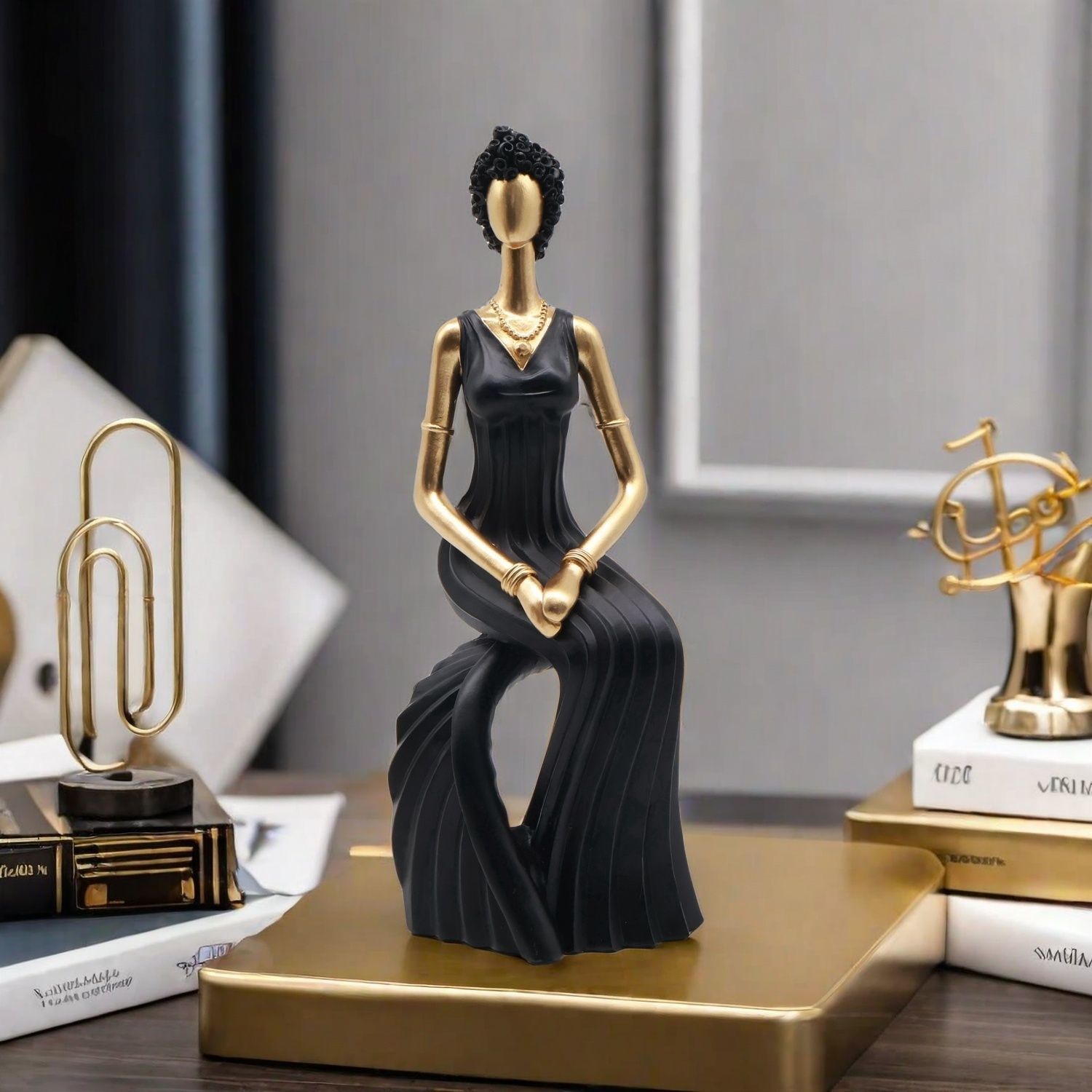 Decor Resin Sculpture Nordic D - Resin Art Gift For Wedding review and price