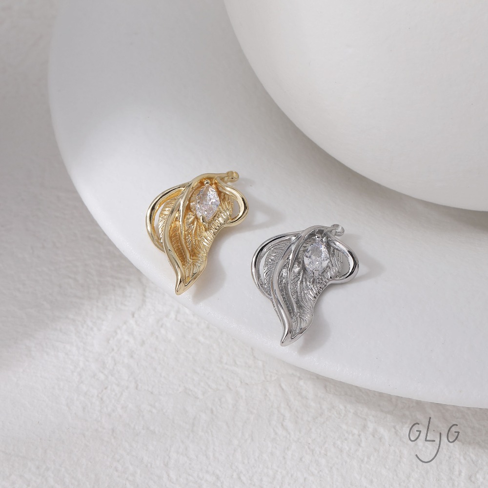 2PCS Leaf Charms for Jewelry F - Gold Leaf Foil review and price