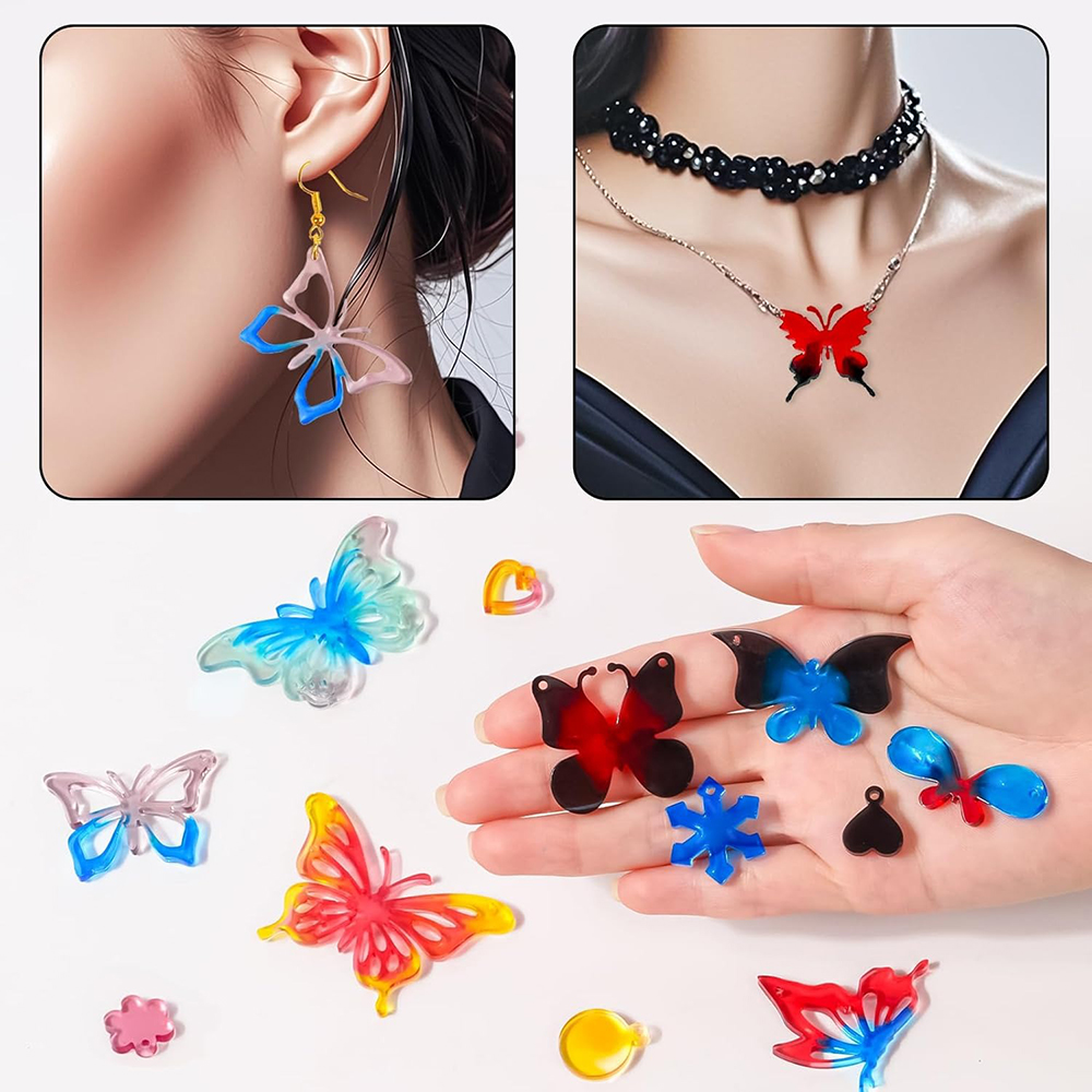Resin Earring Molds Butterfly  - Resin Art A Keychain review and price