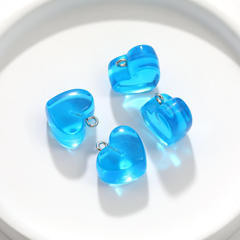 10pcs 15x18MM Multicolor Trans - Resin Art Necklace review and price