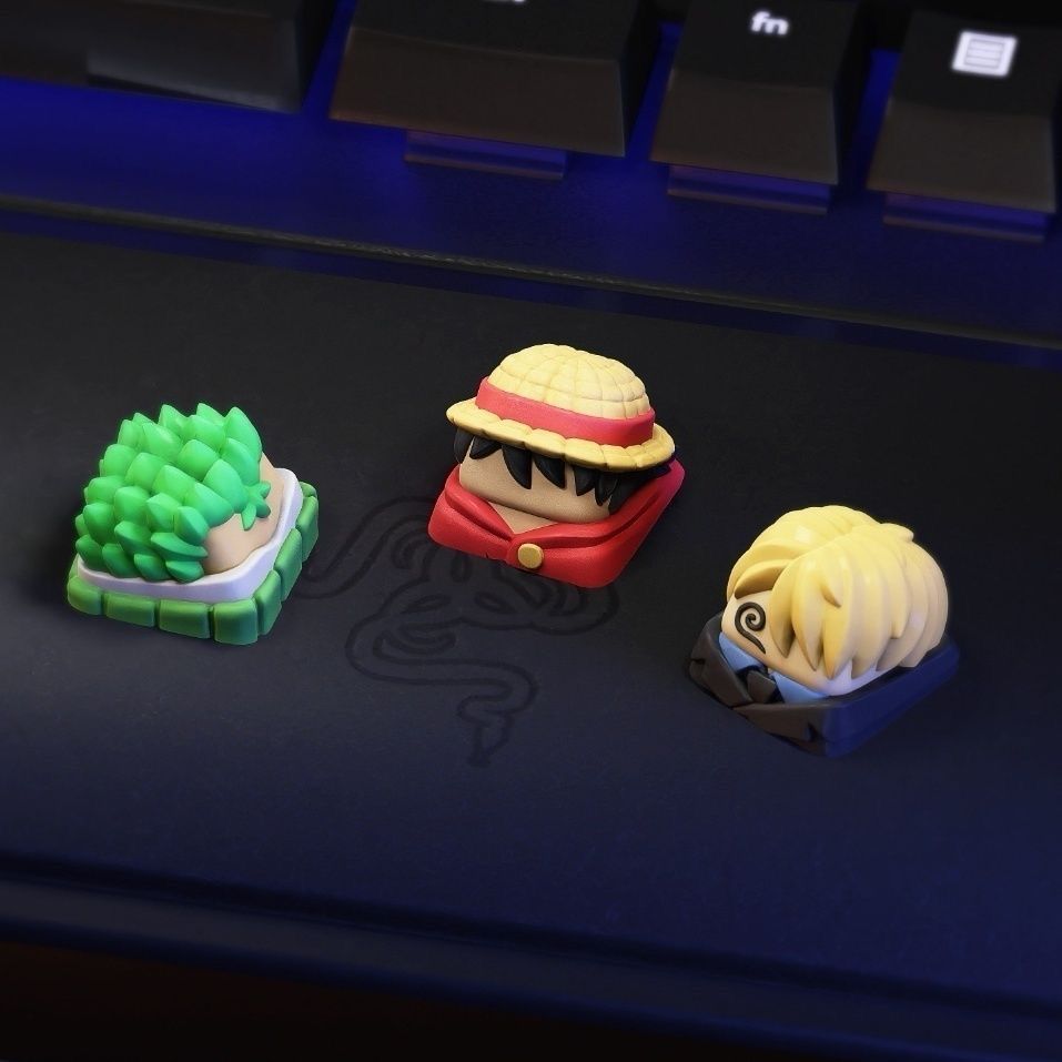 New Kawaii ONE PIECE Luffy Key - Resin Art Workshop review and price
